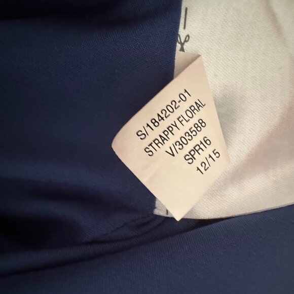 Vintage Banana Republic Strappy Floral Midi Dress - Picture 6 of 6